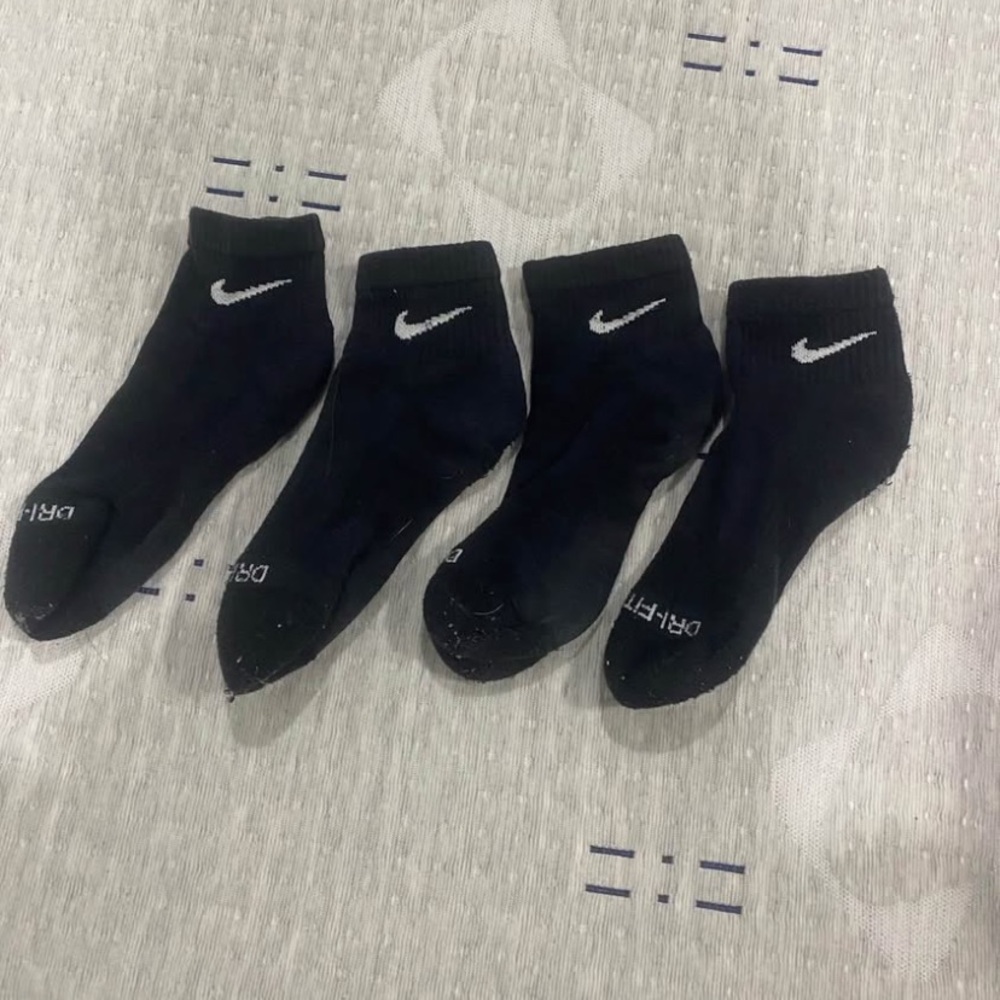 Nike Black Ankle Socks